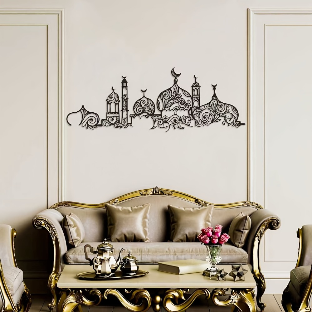 Home Decor - CIFBUY Metalowa dekoracja ścienna z motywem