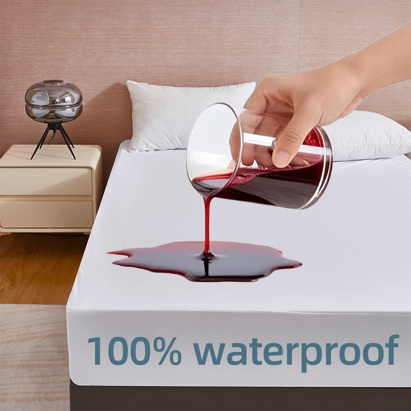 Waterproof Mattress Protector Breathable - Wodoodporny ochraniacz na materac Queen, osłona