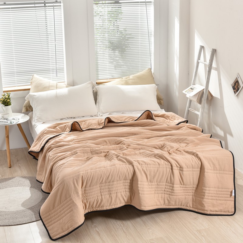 Cooling Blanket Hot Sleepers - Chłodząca letnia kołdra, jednolity kolor, cienka