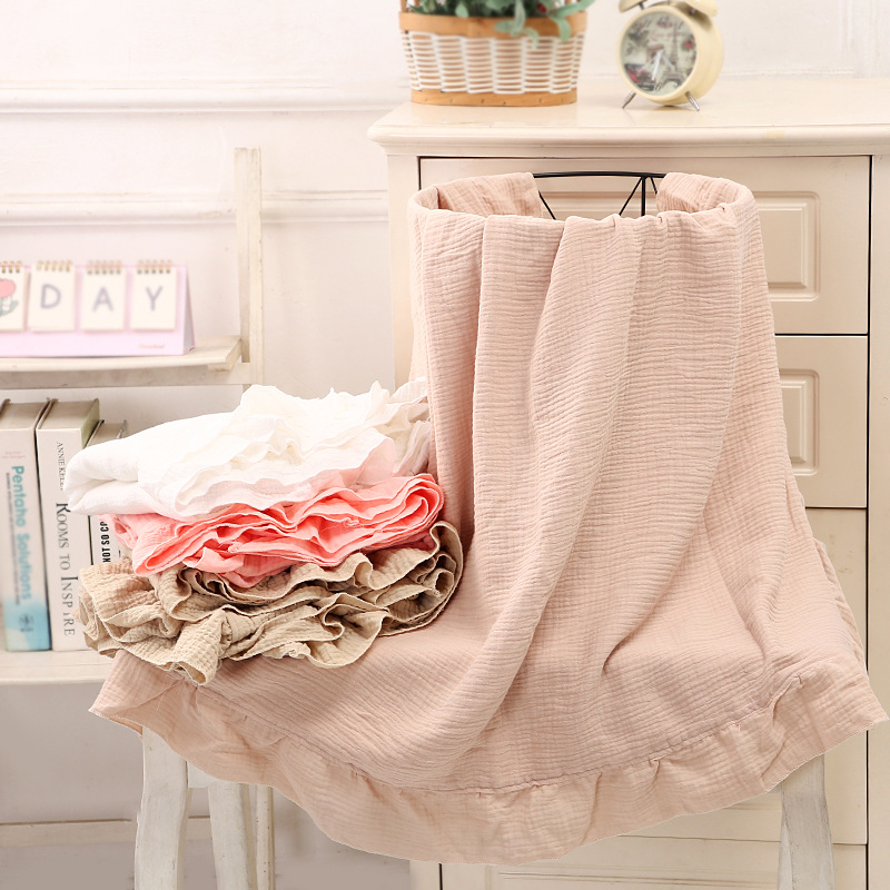 Muslin Cotton Bedspread - Organiczne bawełniane kocyki dla niemowląt, muślinowe