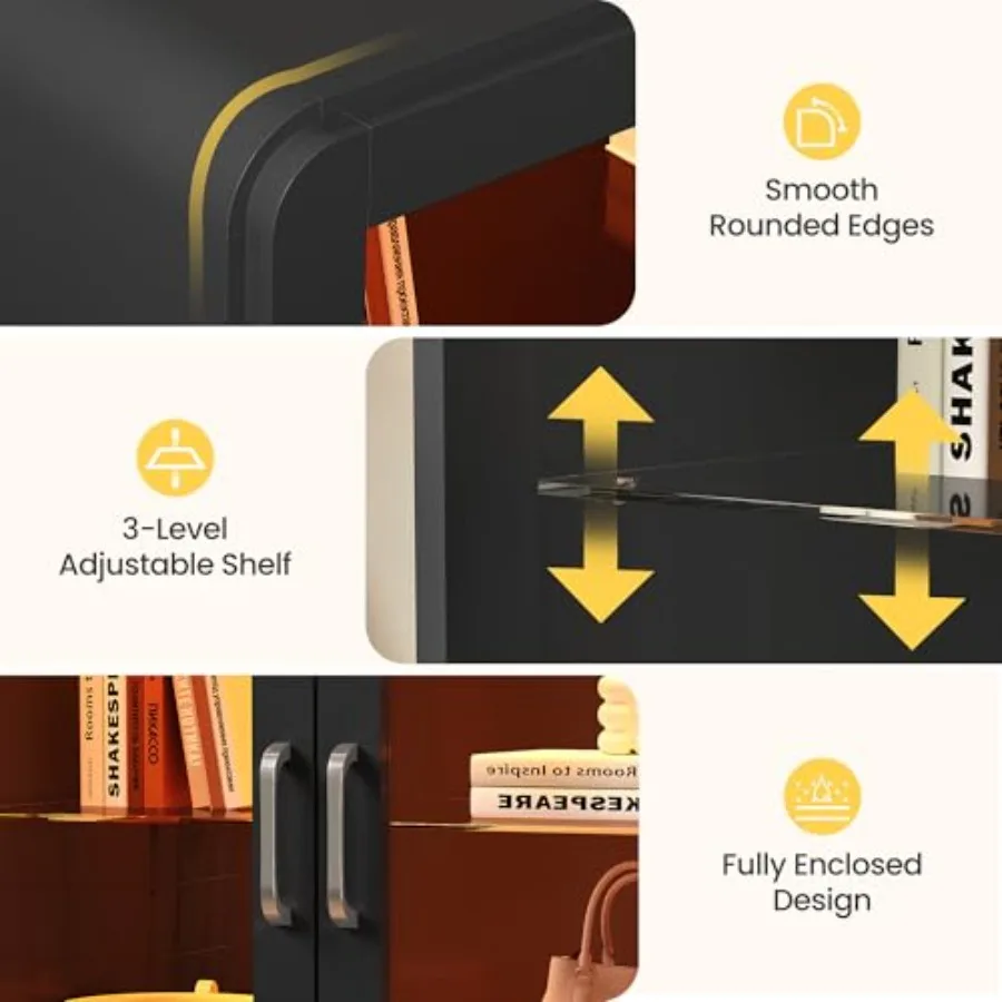 Szafka wystawowa do salonu z d – Storage & Organization recenzja i cena