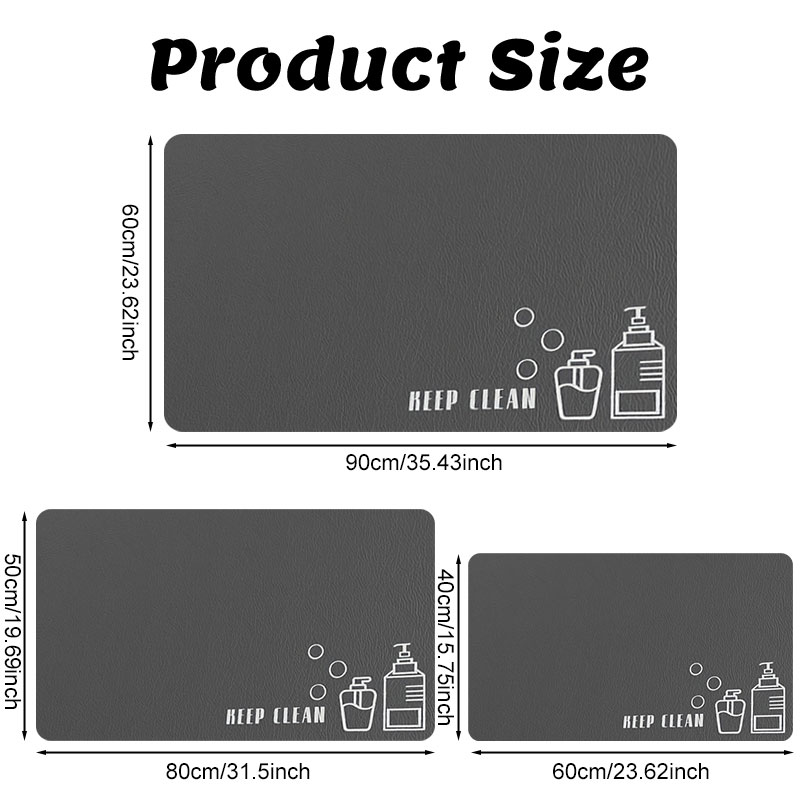 Mata diatomitowa do łazienki,  – Quick Dry Diatomite Bath Mat recenzja i cena