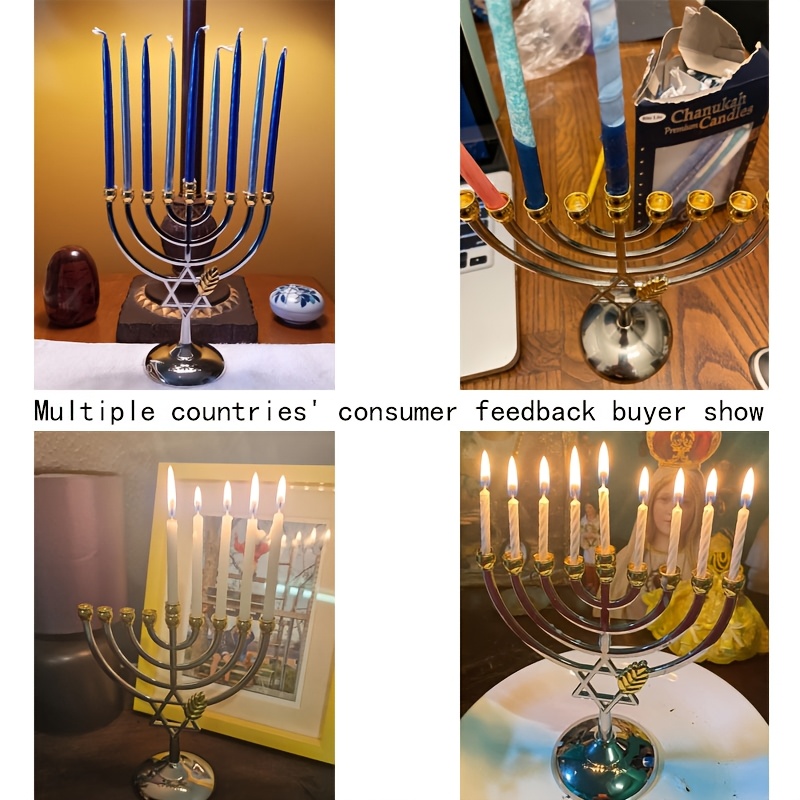 Świecznik Chanukah 9-ramienny  – Home Decor recenzja i cena