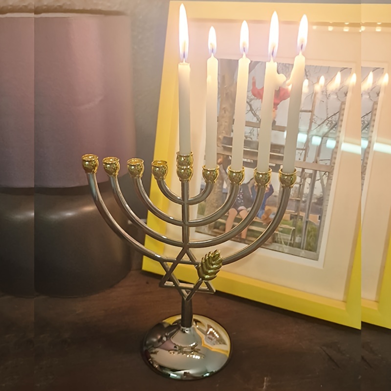 Świecznik Chanukah 9-ramienny  – Home Decor recenzja i cena