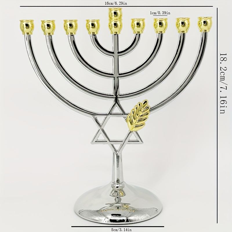 Świecznik Chanukah 9-ramienny  – Home Decor recenzja i cena