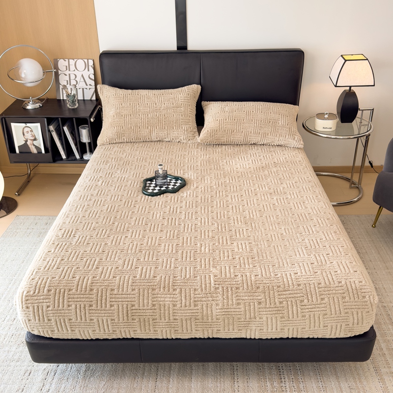 Zimowy, tłoczony, pluszowy prz – Fitted Bed Sheets Deep Pocket recenzja i cena