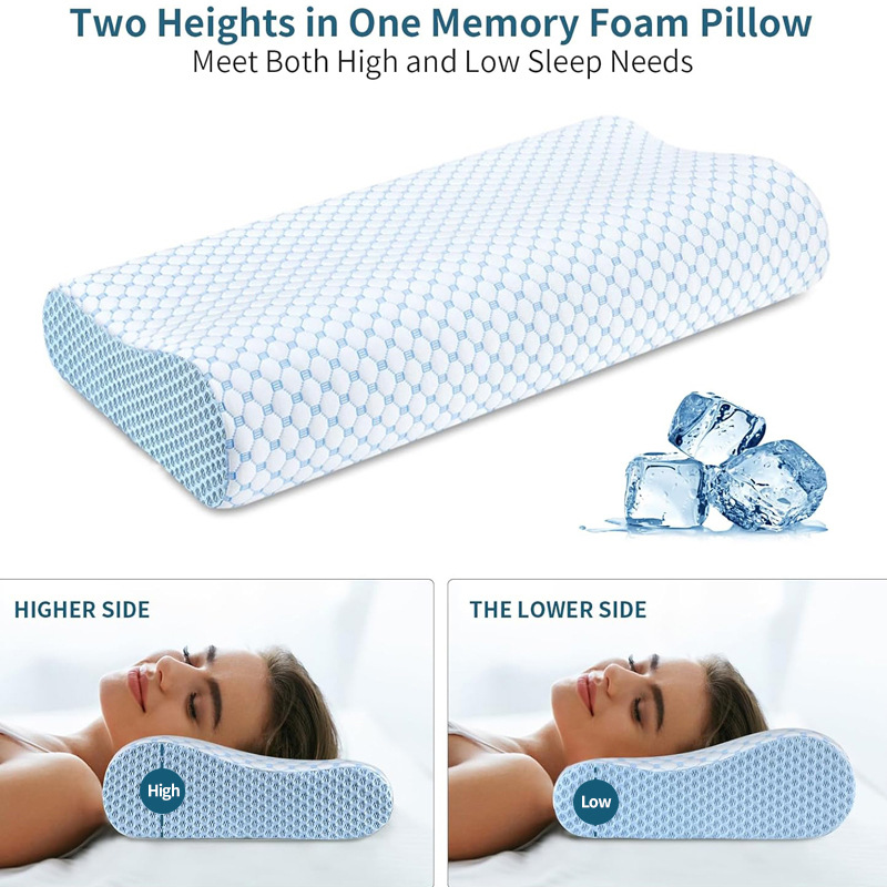 Poduszka z pianki memory z efe – Anti Snore Contour Pillow recenzja i cena