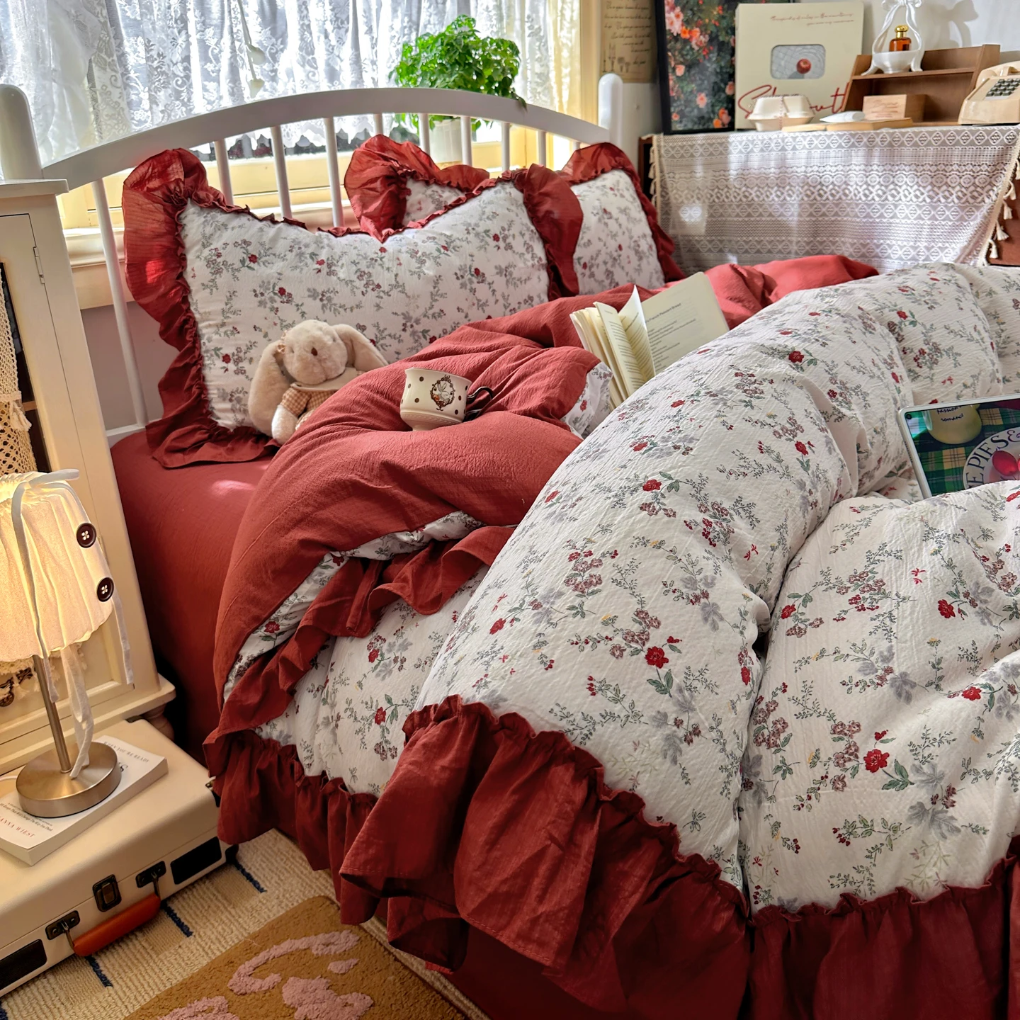 Francuski Zestaw Pościeli w St – Aesthetic Floral Duvet Cover recenzja i cena