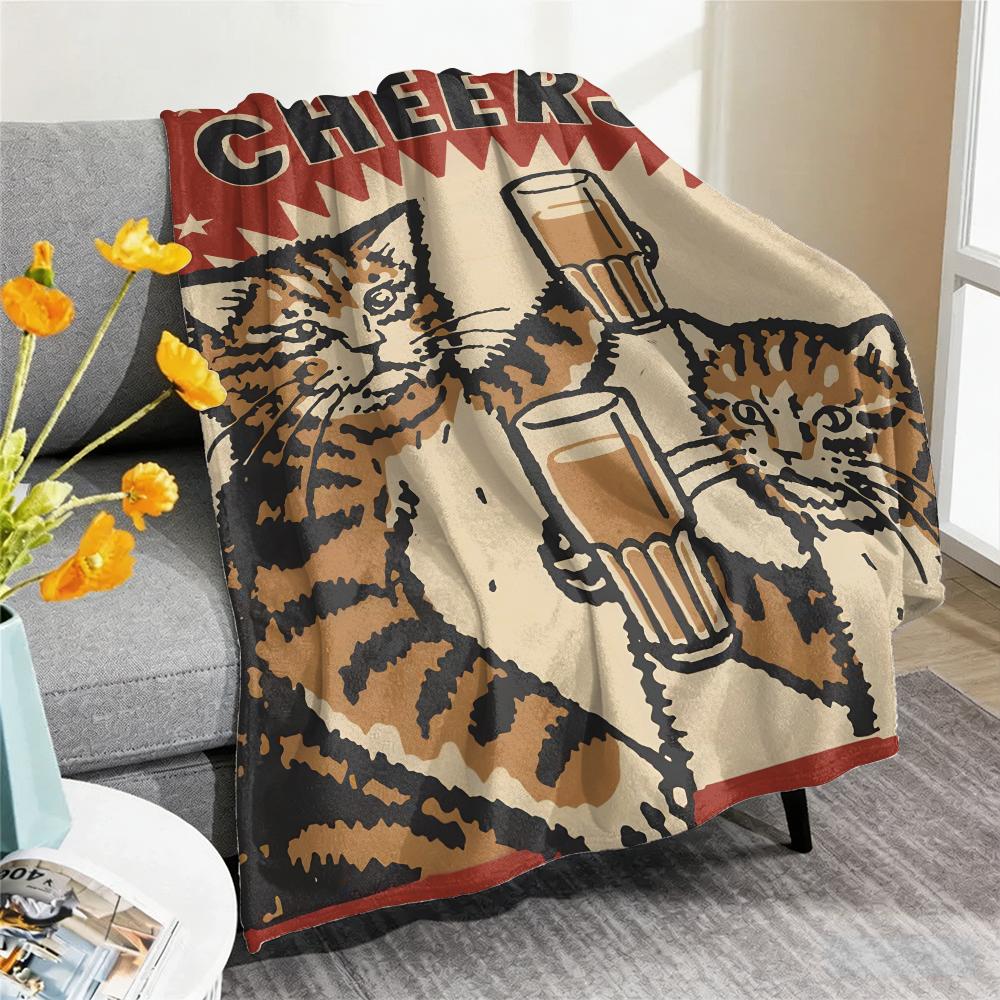 Zabawny Koc z Pijanymi Kotami, – Bedding recenzja i cena