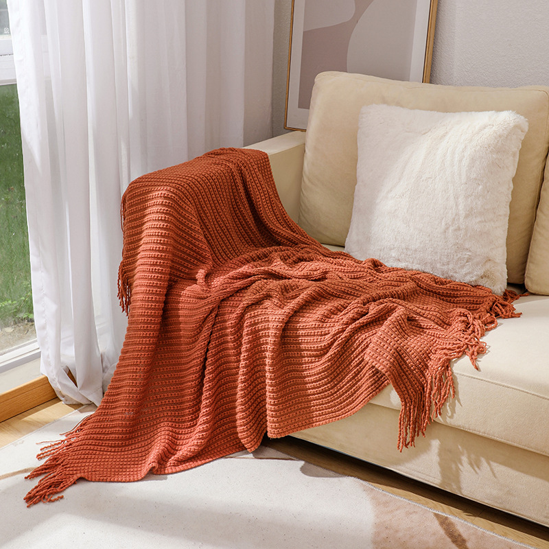 Tekstylia Miasto Nordic Koc Na – Boho Throw Blanket Fringe recenzja i cena