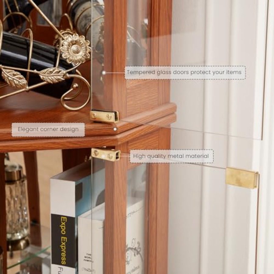 Narożna witryna do przechowywa – Storage & Organization recenzja i cena