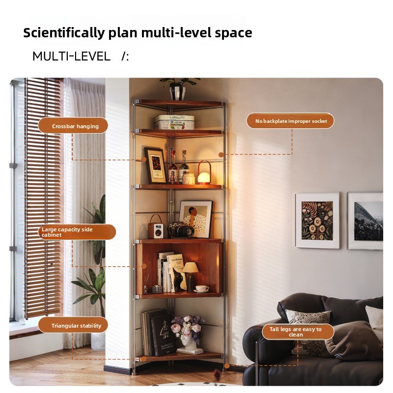 Półka narożna w stylu średniow – Storage & Organization recenzja i cena