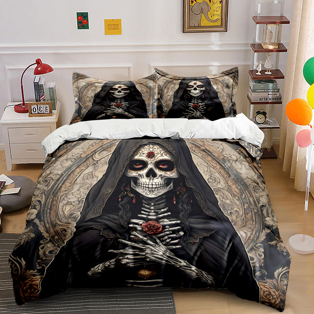 Zestaw poszewek na kołdrę z mo – Duvet Cover Sets With Zipper recenzja i cena
