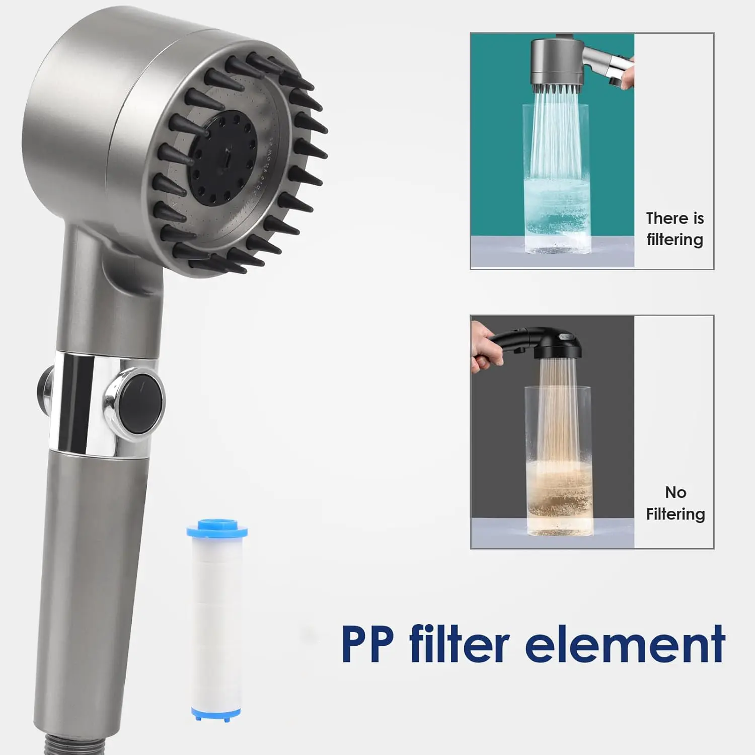 Wysokociśnieniowa, filtrująca, – High Pressure Shower Head Handheld recenzja i cena