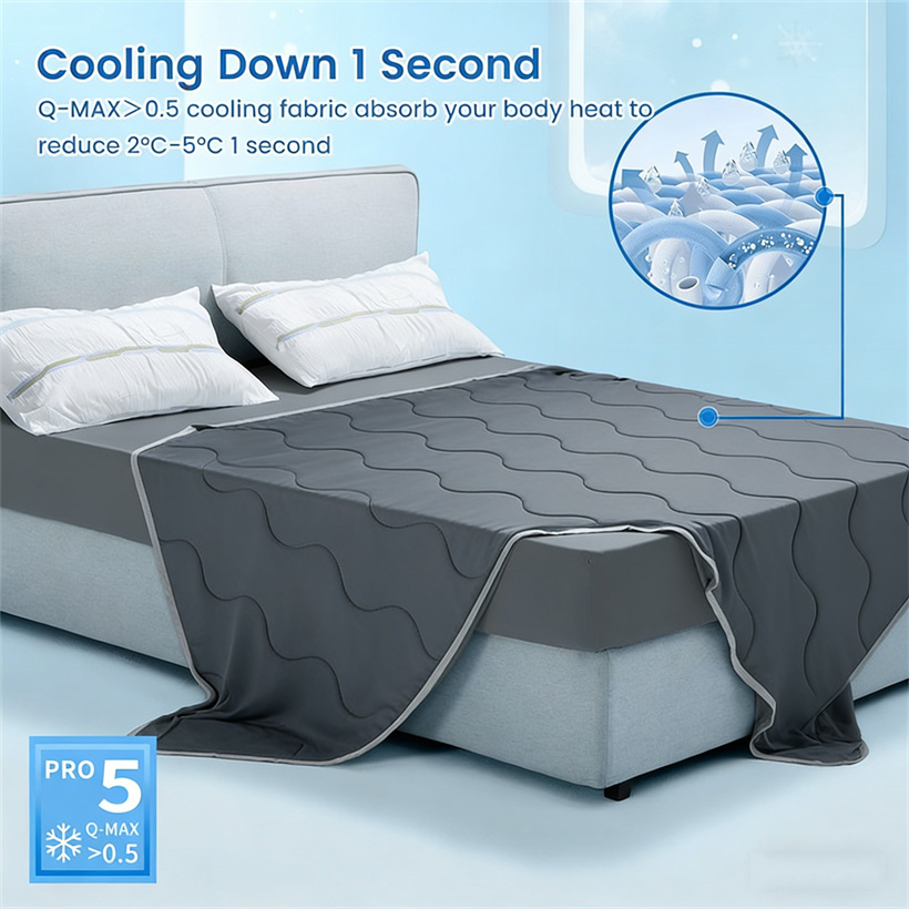 Miękka chłodząca kołdra duży r – Cooling Blanket Hot Sleepers recenzja i cena